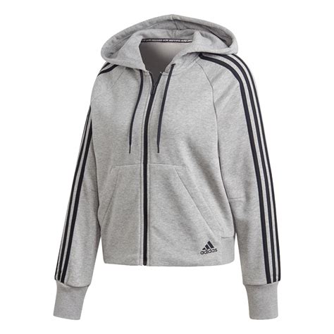 adidas damen kapuzenjacke must haves 3-streifen|Must Haves 3.